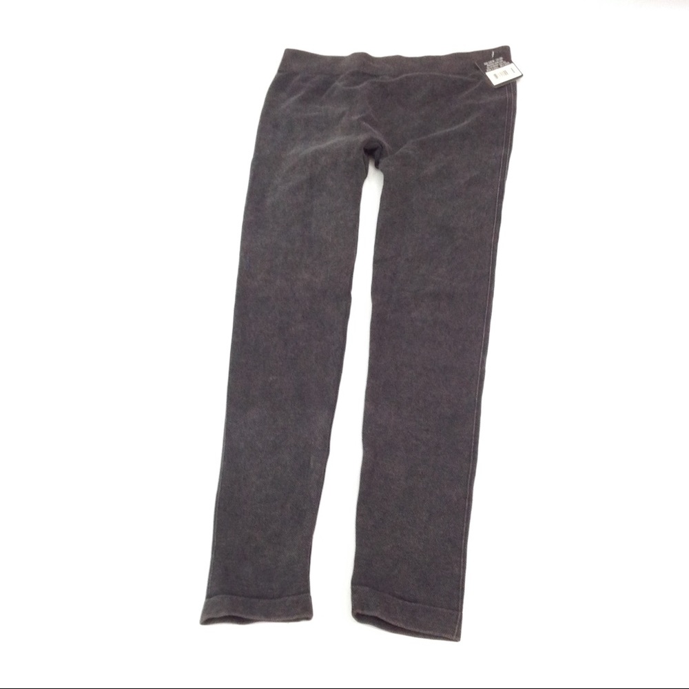 New Gold Medal Women Leggings Size S/M Charcoal